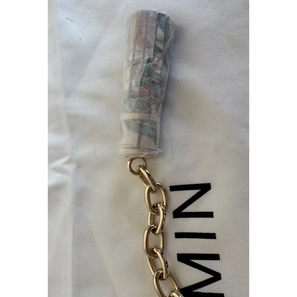 Brahmin Millie Ivory Tahiti Leather Embossed Floral Wristlet Wallet DustBag RARE